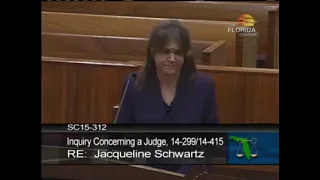 Public Reprimand of Judge Jacqueline Schwartz