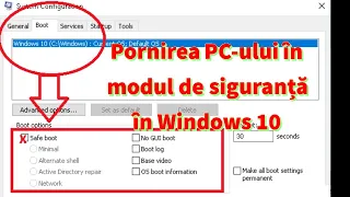 TUTORIALE/Cum pornești Windows 10 în Safe Mode