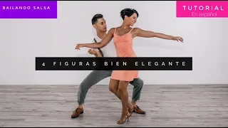 Aprende a Bailar Salsa: 4 Figuras Bien Elegante