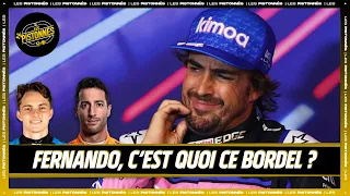 ALONSO, PIASTRI, RICCIARDO : LES CHAISES MUSICALES ! Les Pistonnés F1