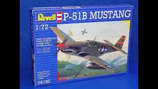 Revell North American P 51B Mustang 1 72nd Scale In Box Review New