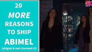 Abimel 20 MORE reasons to ship Mel and Abigael (Charmed season 3) | Melonie Diaz Poppy Drayton