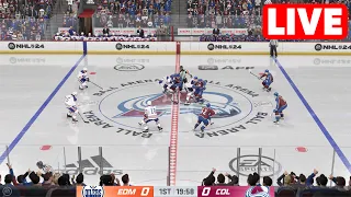 NHL LIVE🔴 Edmonton Oilers vs Colorado Avalanche - 18th April 2024 | NHL Full Match - NHL 24