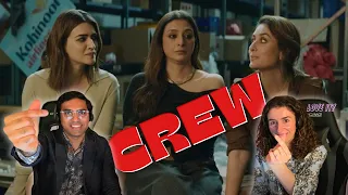 Reaction to and analysis of Crew | Trailer | Tabu, Kareena Kapoor Khan, Kriti Sanon, Kapil Sharma