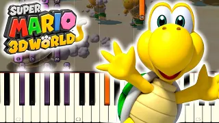 Sunshine Seaside - Super Mario 3D World [Piano Tutorial]