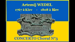 Artemij WEDEL (Ukraine 1767-1806) concerto ukrainien n° 3 - Russian Academic Chorus - Jurlow  - 1966