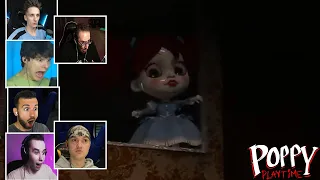 Реакция Летсплейщиков на Появление Поппи в Poppy Playtime Chapter 2