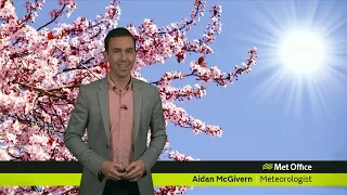 Friday mid-morning forecast 20/04/18