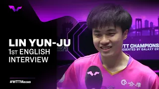 Lin Yun-Ju's First English Interview | WTT Champions Macao 2022