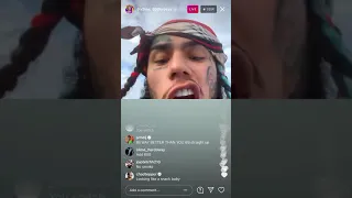 6ix9ine And 600Breezy arguing on INSTAGRAM Live 2-20-21