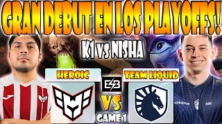 HEROIC VS TEAM LIQUID BO3[GAME 1]ELIMINACION-K1, SCOFIELD VS NISHA-ESL ONE BIRMINGHAM 2024-DOTA- ESB