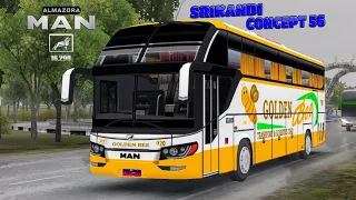 GOLDEN BEE 920 | BUSSID SKIN | SRIKANDI CONCEPT 56 | ALMAZORA MAN 16.290