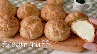 How to make  Perfect Cream puff (easy home baking recipes)