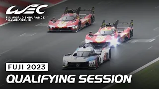 Full Qualifying Session I 2023 6 Hours of Fuji I FIA WEC