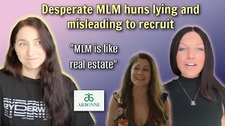 MLM huns are getting real desperate | Lying and misleading to recruit | #antimlm #arbonne