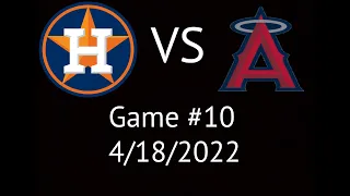 Astros VS Angels Condensed Game Highlights 4/18/22