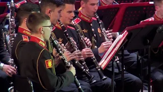 «Сибирские гуляния» в исполнении оркестра Московского военно-музыкального училища