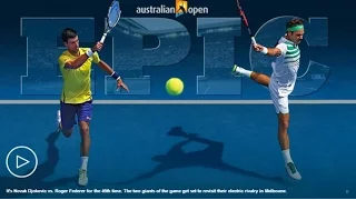 Новак Джокович - Роджер Федерер  [Grand Slam 2] Полуфинал Australian Open 2016