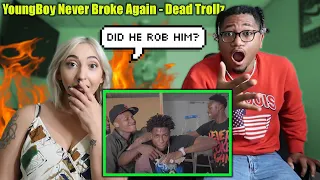 WHITE GIRL🙋 REACTS TO! YoungBoy Never Broke Again - Dead Trollz [Official Music Video]