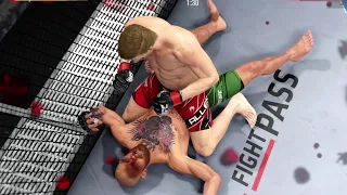 Conor McGregor Gets Knocked Out By Arnold Allen!!(UFC 4 Online)
