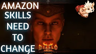 Please Change These Amazon Skills In Patch 2.5 | Diablo 2 Resurrected | D2R Ladder Season 2