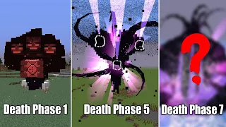 All Stages of Death Wither Storm