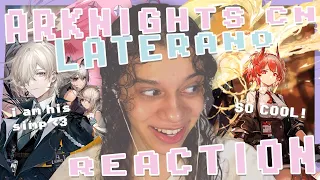 ARKNIGHTS CN LATERANO EVENT REACTION | Arknights