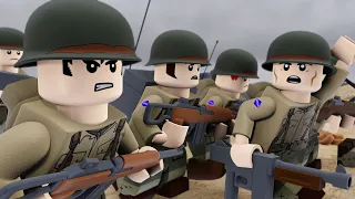 LEGO Normandy D-Day - The Battle of Pointe du Hoc - Call of Duty 2