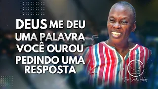 A RESPOSTA QUE VOCÊ PEDIU A DEUS, ESCUTE O QUE ELE ME REVELA NESSA PALAVRA ! | Pastora Sandra Alves