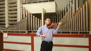 Xun Xu - Adagio From G Minor Sonata, Bwv 1001 | 2023 Baroque Music Competition