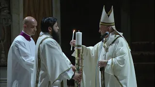 Pope in Easter Vigil: Sow hope, announce life