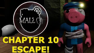 How to ESCAPE CHAPTER 10 - MALL in PIGGY: THE RESULT OF ISOLATION CHAPTER CONCEPTS! - Roblox