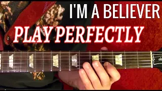 I'm A Believer by The Monkees Guitar Lesson With Tabs