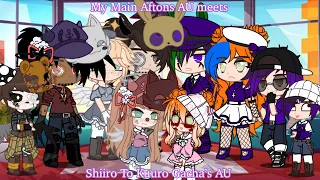 Afton Family meets Shiiro To Kuuro Gacha’s Aftons | AU (Late 50k Subspecial)