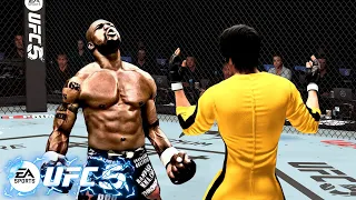 UFC5 Bruce Lee vs Rampage Jackson EA Sports UFC 5 PS5
