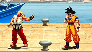 GOKU VS MASTER KEN! INSANE COMBAT!