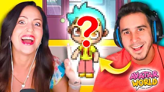 ASÍ QUEDÓ HAROLIN 😅 CREANDO EL PERSONAJE de Mi Mejor Amigo en Avatar World 🤔 Sandra Cires Play