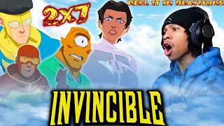 INVINCIBLE SEASON 2 EPISODE 7 REACTION!!! | “I'm Not Going Anywhere” | Invincible 2x7