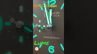 Panerai Wall Clock killer LUME! Why they mad??????