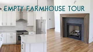 Empty House Tour | Building a Modern Farmhouse