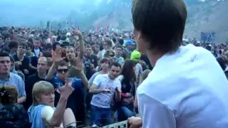 Dj Zoo - Open Air  2006 (Карьер на Медном Озере) russia rave in forest techno live 2007