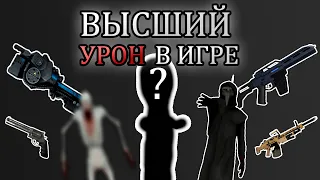 У ЧЕГО САМЫЙ БОЛЬШОЙ УРОН В SCP SL