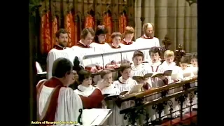 BBC TV “Songs of Praise”: Bangor Cathedral 1988 (Andrew Goodwin)