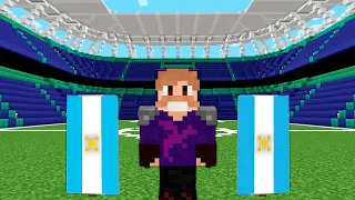 EU RECRIEI A COPA NO MINECRAFT