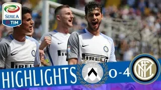 Udinese - Inter 0-4 - Highlights - Giornata 36 - Serie A TIM 2017/18