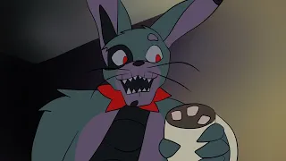 Nightmare Bonnie gives you hot chocolate and a pep talk (J-Gems Animated)