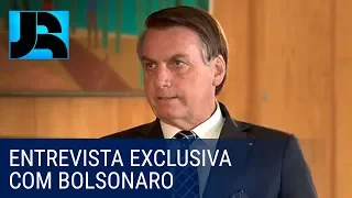 Em entrevista exclusiva para o JR, presidente Bolsonaro faz balanço do 1º ano de governo