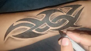 TRIBAL Zack IDE DESAIN TATTO SEDERHANA