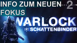Destiny 2: Warlock Schattenbinder Stasis / Eis Fokus Info (Deutsch/German)