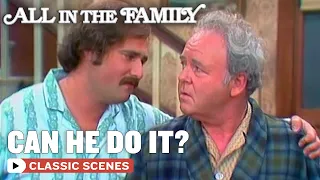 Archie Can't Tell Michael He Loves Him | All In The Family